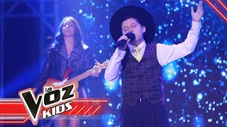 Josué canta Mi viejo en la Semifinal  La Voz Kids Colombia 2021 [upl. by Queri]