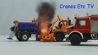 NZG Special Unimogs by Cranes Etc TV [upl. by Adnoek]