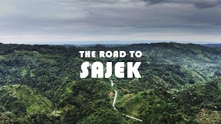 The Road to Sajek Valley  Aerial  Cinematic [upl. by Namdor749]