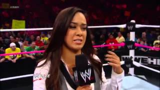 AJ Lee Vs Vickie Guerrero the story [upl. by Solahcin]