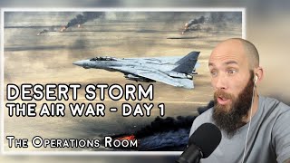 South African Reacts To Desert Storm  The Air War Day 1 [upl. by Lytton60]