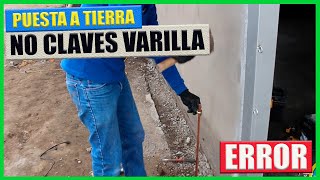 ⚡COMO INSTALAR PUESTA a TIERRA FISICA para CASA en 8 Pasos │ 🚫5 Errores a Evitar│CURSO Paso a Paso [upl. by Tanitansy]