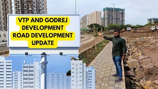 Kharadi Pune VTP and godrej project development and road development update ShivProperty [upl. by Flora]