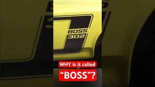 Why is a Boss 302 Called “Boss” [upl. by Narib]