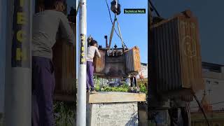 Electrical 500 kva transformer installation and hydra [upl. by Colvin545]