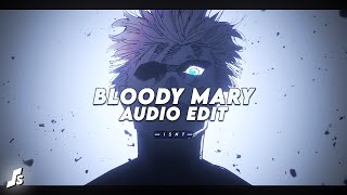 Lady Gaga  Bloody Mary finally part v8「 edit audio 」 [upl. by Nnaeerb448]