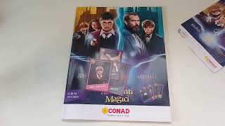 Harry Potter Conad 2024 le cards da collezione parte 1 [upl. by Ailuy]