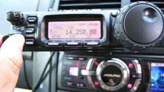 Yaesu FT857D Install Ham Radio [upl. by Richelle]