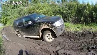 Nissan Pathfinder R51  Корчева  offroad на цепях [upl. by Wayolle108]