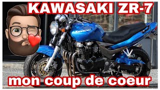 la ZR7 la fiabilité par Kawasaki moto parfaite pour nos permis A2 mais pas seulement [upl. by Yromem]