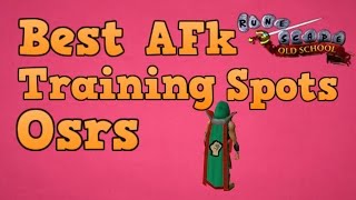 Best Afk training method OSRS [upl. by Animrac752]