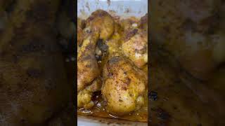 🔥Fall off the bone baked chickenRecipe below chicken easyrecipe explorepage foryou food [upl. by Cartie]