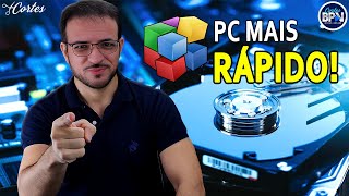 Como Fazer Uma DESFRAGMENTAÇÃO no PC da MANEIRA CERTA [upl. by Ardnuas]