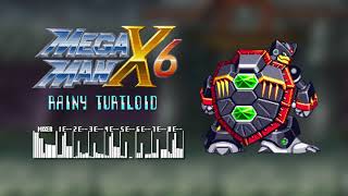 Mega Man X6  Rainy Turtloid MMX1 cover SNES 16bit [upl. by Aerdnaz]