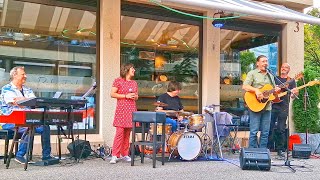 Band Nix wie rauS song Sunny sunday live open air concert in Reutlingen city Germany 8K [upl. by Belda650]