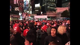 Tokyo New Year Countdown 2018  2019 Shibuya Crossing New Years Eve RAW VIDEO [upl. by Giraldo]