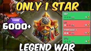 Finally Only 1 Star Th16 War Base 20248 Defense Replay Proof LINK Th16 Legend Base With Links [upl. by Branch]