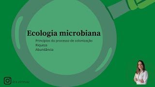 Introdução à ecologia microbiana [upl. by Ainotahs]