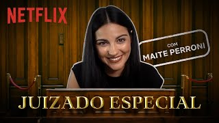 Maite Perroni julga pequenos delitos do dia a dia  Desejo Sombrio  Netflix Brasil [upl. by Nohtanoj]