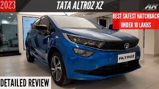 2023 Tata Altroz XZ  12L Petrol  Detailed Review  Best Premium Safest Hatchback In This Segment [upl. by Rechaba]