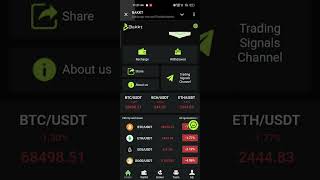 Bakkt new trading application lunch today long term application bakkt daily earning income 🤑 real ap [upl. by Katusha15]