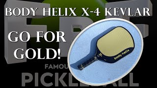 Body Helix X4 Kevlar Pickleball Paddle Review [upl. by Lasiaf]