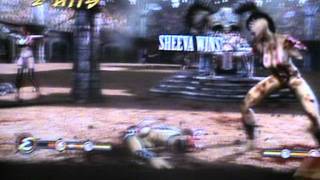 MK9 Glitch 2nd Sheeva during Armless kombat regrows her arms [upl. by Tound613]