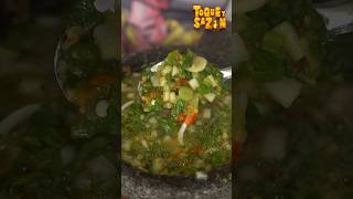 Salsa verde cruda receta [upl. by Warga]