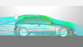 Aerodynamics of a Honda Civic [upl. by Tak]