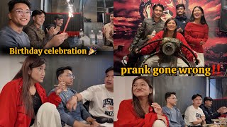 IGNORING PRANK GONE WRONG  Aashish’s Birthday Vlog   it’s me Muskan [upl. by Nahguav]