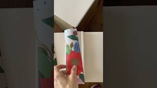 Use wrapping paper on your furniture furnitureflip diy furnituredesign furnituremakeover [upl. by Eesak]