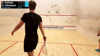 Sebastian Hylland vs Sondre Vatnebryn  Bergen Elite Cup 202 [upl. by Yelraf]