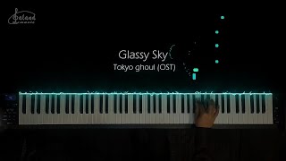 Glassy Sky Tokyo Ghoul  OST Piano Cover [upl. by Eissak]