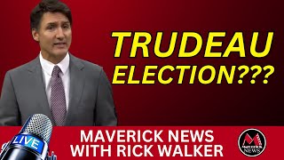 Trudeau Under Election Pressure  Maverick News [upl. by Ahsietal]