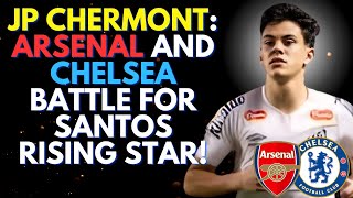 João Pedro Chermont Arsenal and Chelsea Prepare Offers for Santos Young Talent [upl. by Nainatrad]