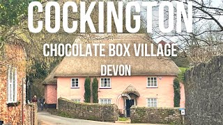 Cockington  THATCHED COTTAGE VILLAGE  Devon  February 2023 [upl. by Nasar]