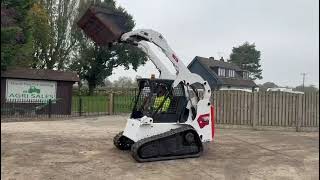 BOBCAT T190 TRACKED SKIDSTEER CW BUCKET [upl. by Submuloc]