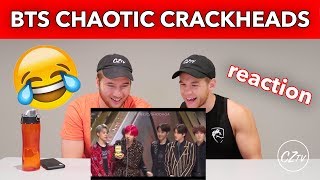 BTS BEING CHAOTIC CRACKHEADS IN AWARD SHOWS  REACTION [upl. by Nileek]