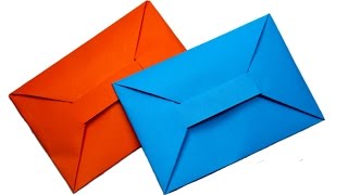 DIY  Easy origami envelope tutorial [upl. by Viki]