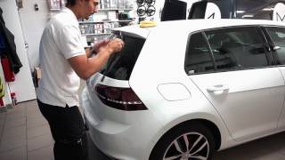 VW Golf 7 spoiler original install  no Rline  GTD  GTI  R vindavvisare [upl. by Artie946]