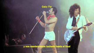 Queen We Are The Champions Live In Montreal Subtitulado Al EspañolHD [upl. by Yrreg]