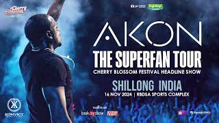 AKON SUPERFAN TOUR SHILLONG [upl. by Ternan]