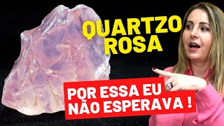 💗 QUARTZO ROSA  7 FORMAS INUSITADAS DE USAR E SIGNIFICADO DA PEDRA DO AMOR [upl. by Novad]