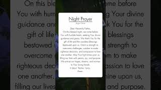 🙏✝️ nightprayer thankyoulord trustgod jesuslovesyou faith guidance jesus shorts god [upl. by Pansir]