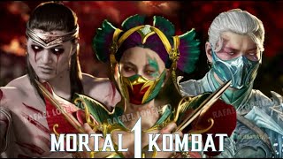 Mortal Kombat 1 ALL MASKS FACES SKINS GEAR Season 1  4 MK1 [upl. by Nnyleitak118]