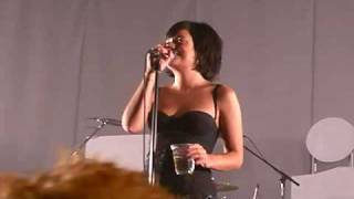 Lily Allen Not Fair Live  The Wiltern Hollywood 040209 [upl. by Ijneb527]