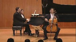 SungWon Yang amp Emmanuel Strosser Debussy Sonata for Cello and Piano in c minor Prologue [upl. by Daye]