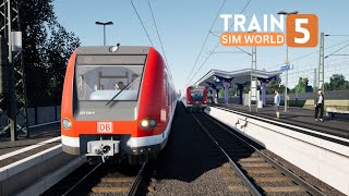 Train Sim World 5 BR423 DB Offenbach Ost Hbf Hanau Hbf [upl. by Roi]