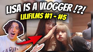 South African Reacts To To ALL BLACKPINK LISA  LiliFilms 1  5 [upl. by Ayor]