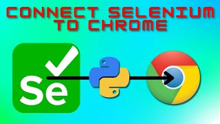 How To Install Selenium in Python And CONNECT To Google Chrome [upl. by Ibbison740]